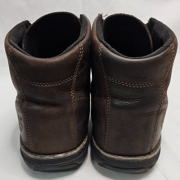 Timberland A14GX Boots Leather Lace Up Edgemont Chukka Round Toe Brown Mens 11 main image 4